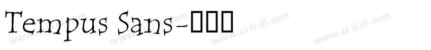 Tempus Sans字体转换